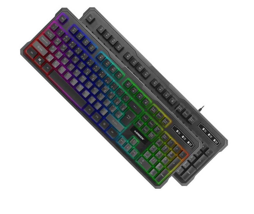 کیبورد مخصوص بازی گرین مدل GK601-RGB