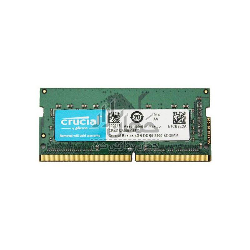 رم لپ تاپ کروشیال مدل DDR4 2400MHz ظرفیت 4 گیگابایت